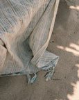 Ayda handwoven Turkish beach towel.