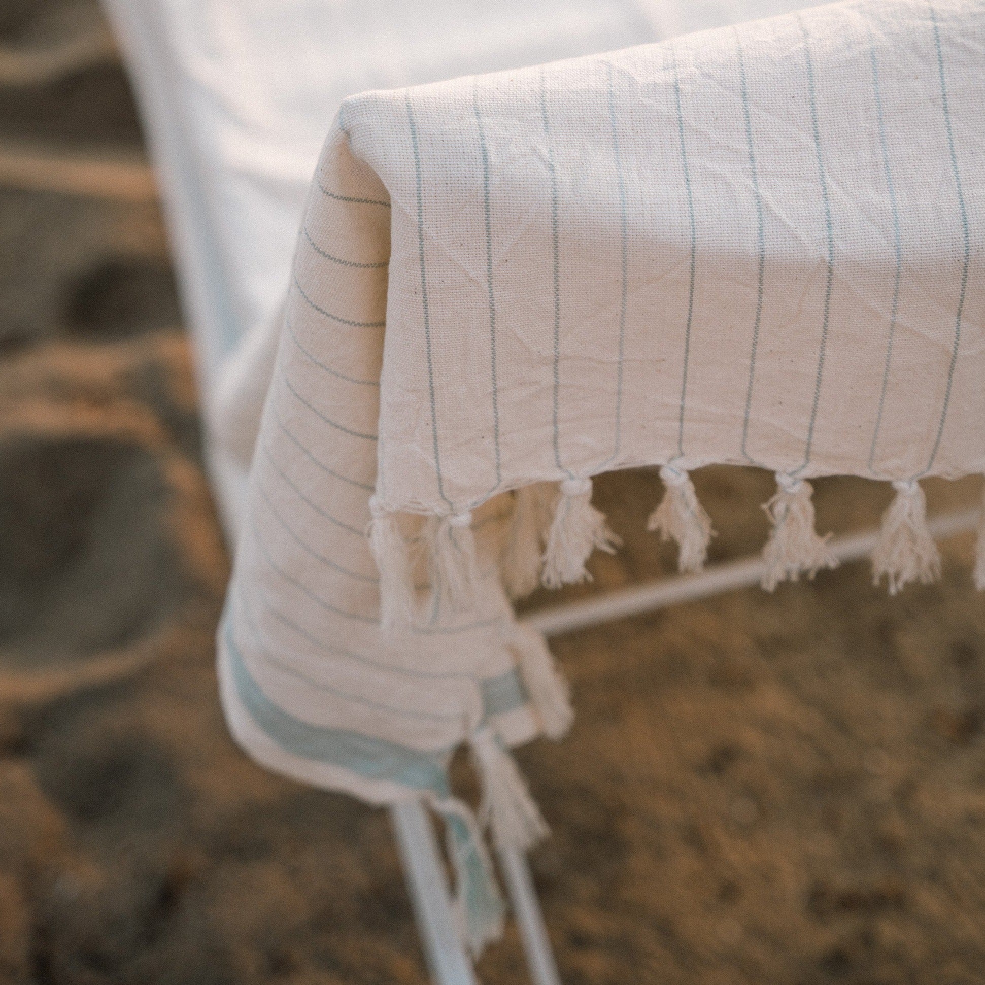 Kumsal handwoven beach towel.