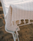 Kumsal handwoven beach towel.