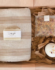 Sade handwoven towel gift box