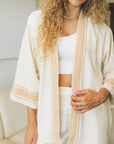 Cotton Women Kimono Jacket